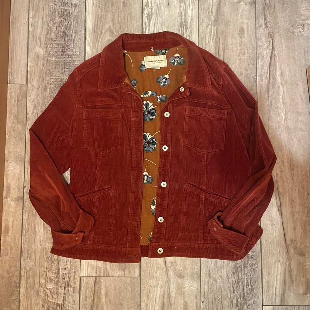 Anthropologie Corduroy Coat
